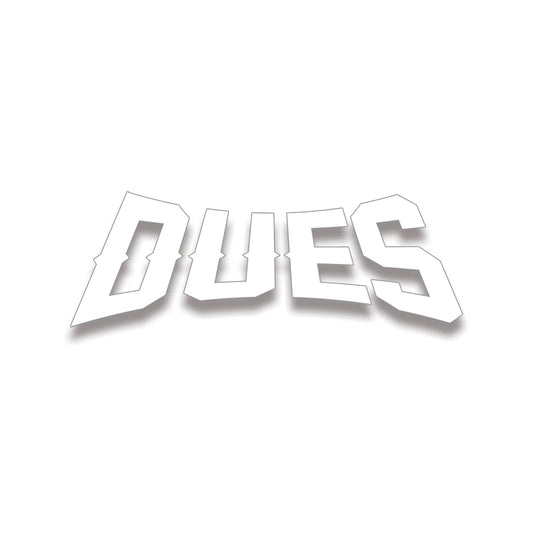 DUES DECAL