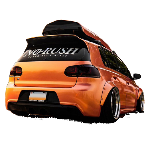 NO RUSH BANNER [NO BORDER]