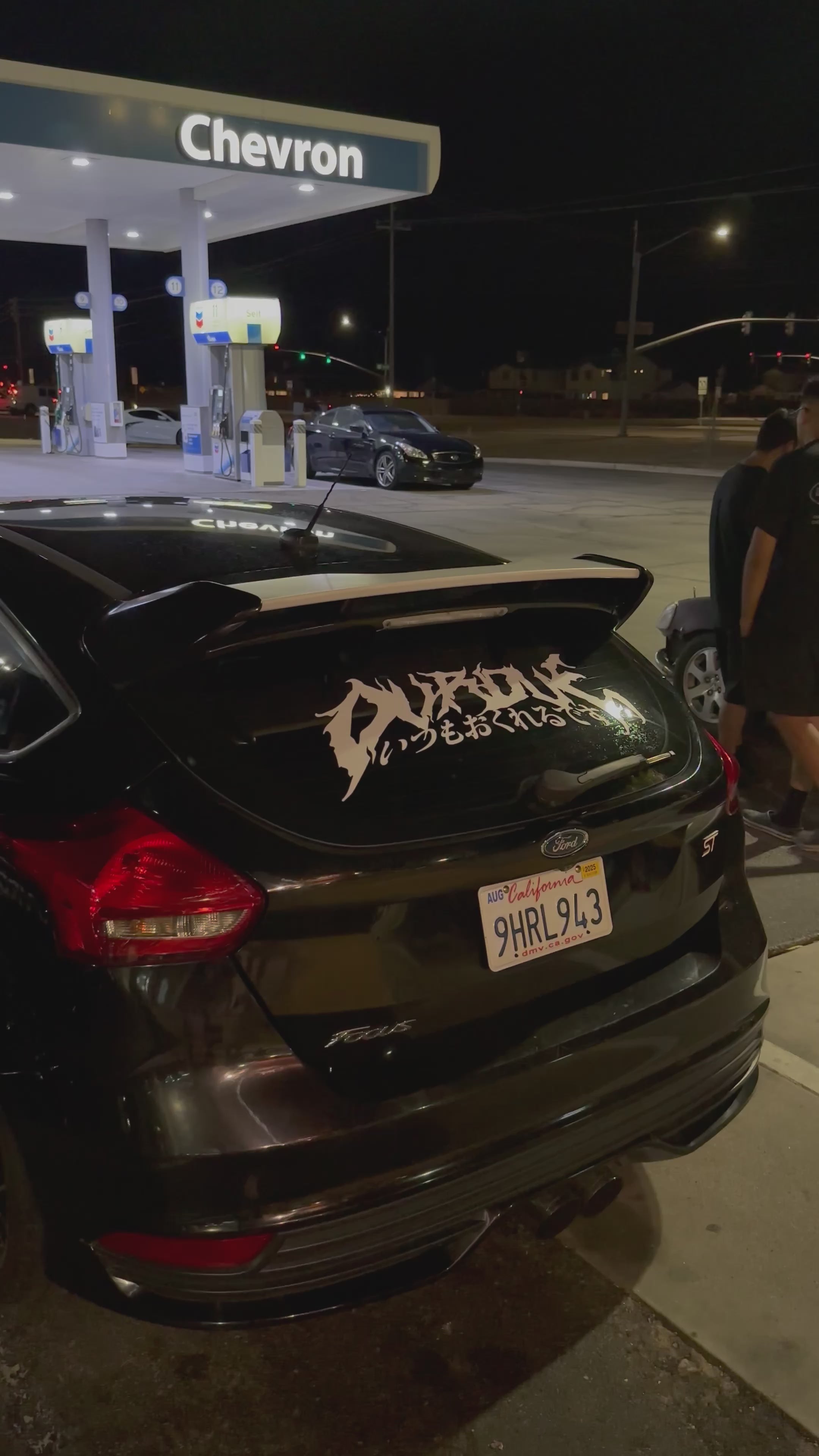 Scary Windshield Banner - JDM Car Banner | Ovrdue