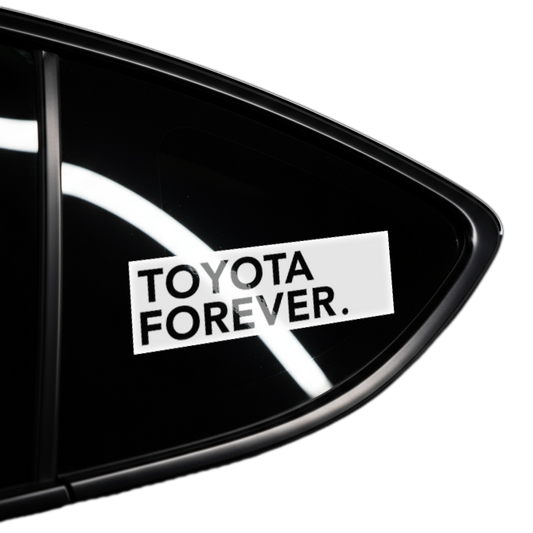 TOYOTA FOREVER STICKER