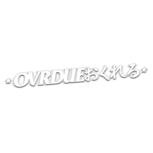 OVRDUE HIRAGANA DECAL V2