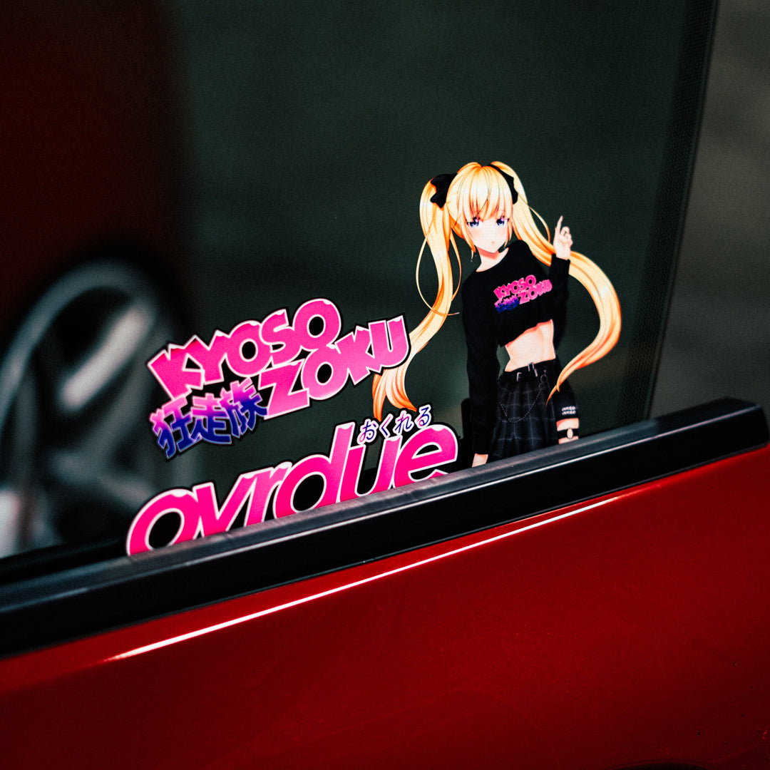 OVRDUE DECAL [KYOSOZOKU COLLAB]