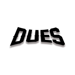 DUES DECAL