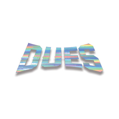 DUES DECAL
