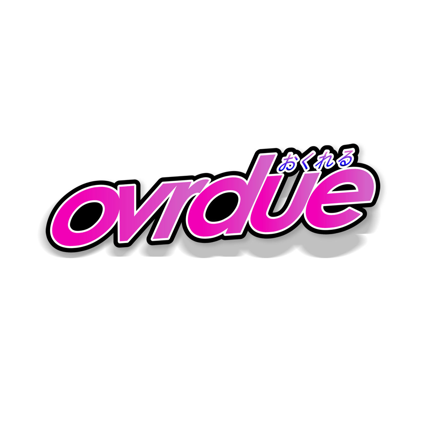 OVRDUE DECAL [KYOSOZOKU COLLAB]