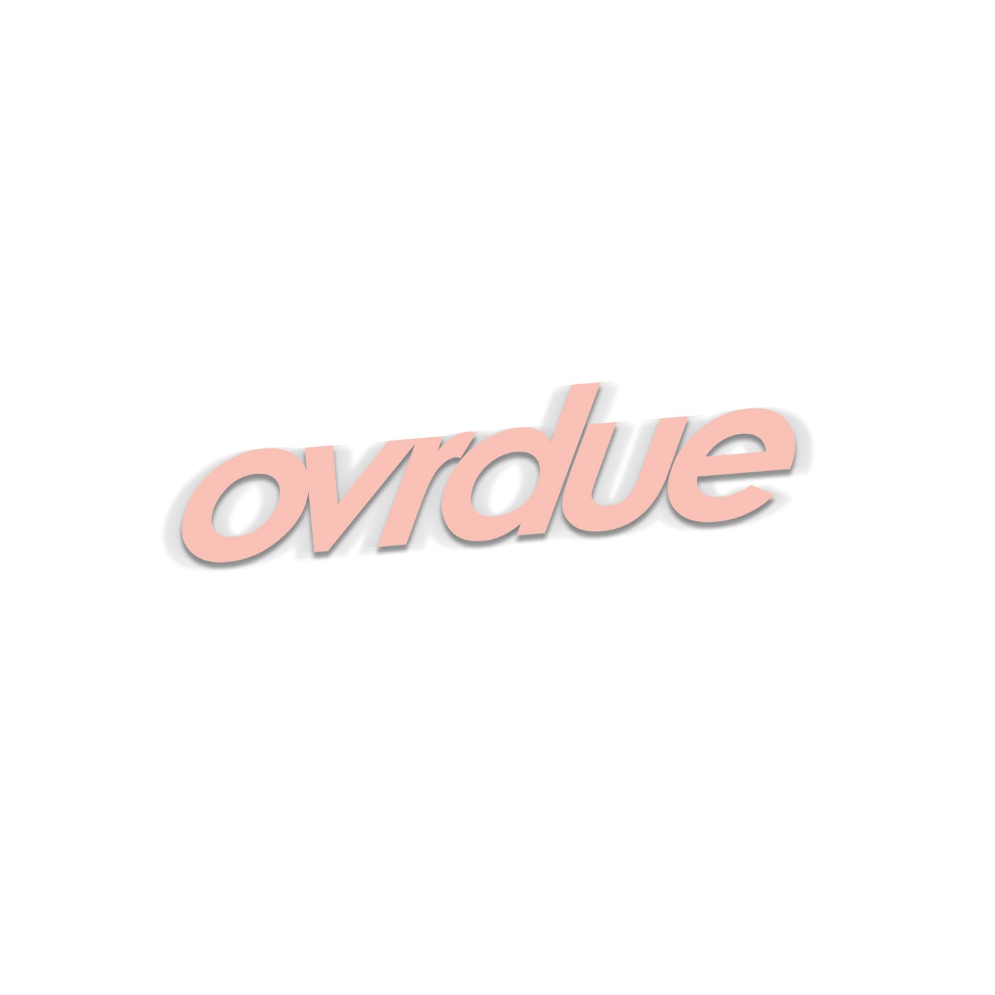OVRDUE DECAL